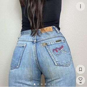 Vintage Rare Willie Nelson Jeans